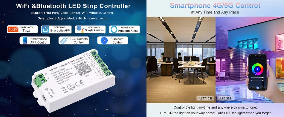 UL Listed COB LED Strip Light 320 480 LEDs/m