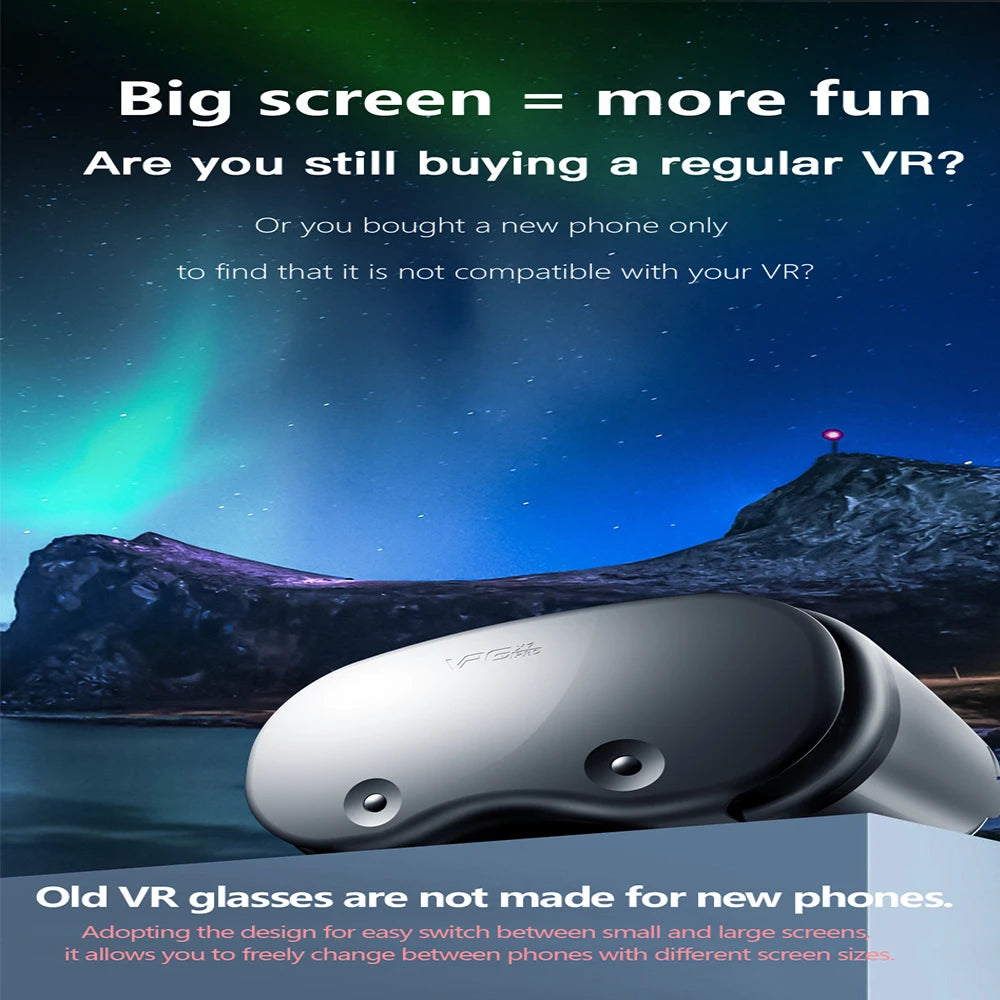 3D Helmet Virtual Reality VR Glasses