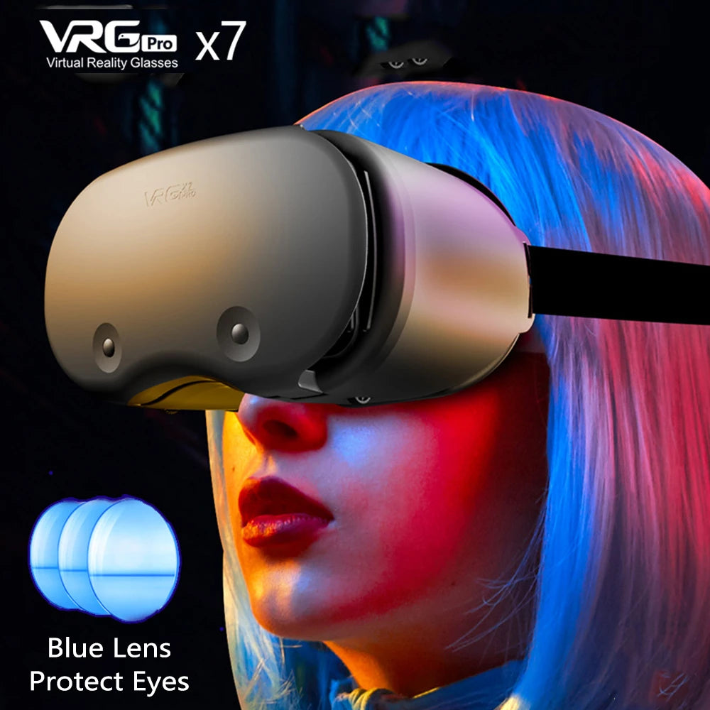 3D Helmet Virtual Reality VR Glasses