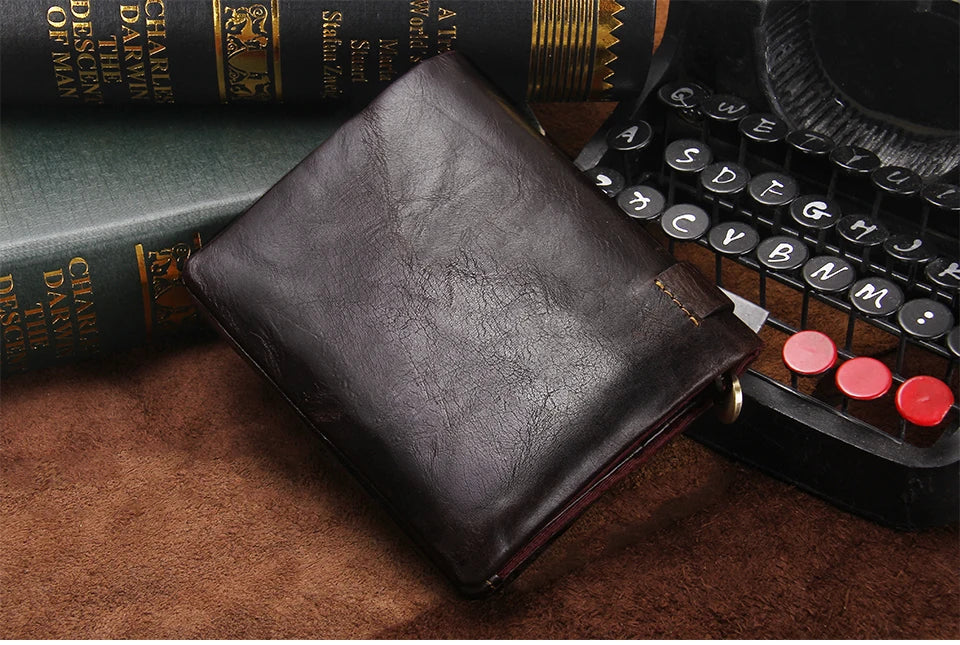 CONTACT'S 100% Genuine Leather RFID Men