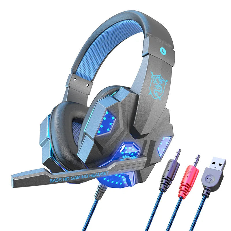 JBJW Esports Gaming Headphone LED Lighting HD