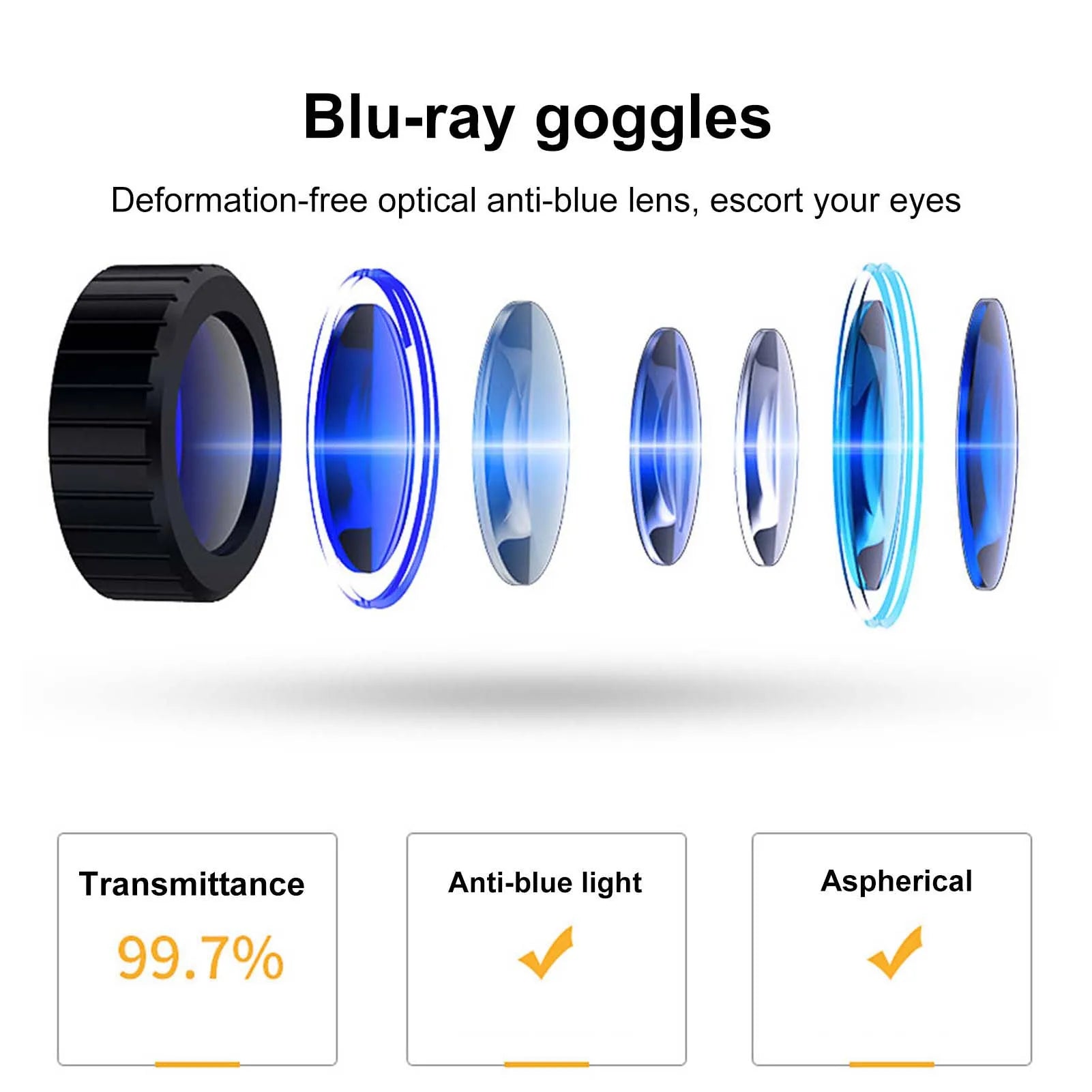 Adjustable VR Glasses HiFi Headset Immersive 3D