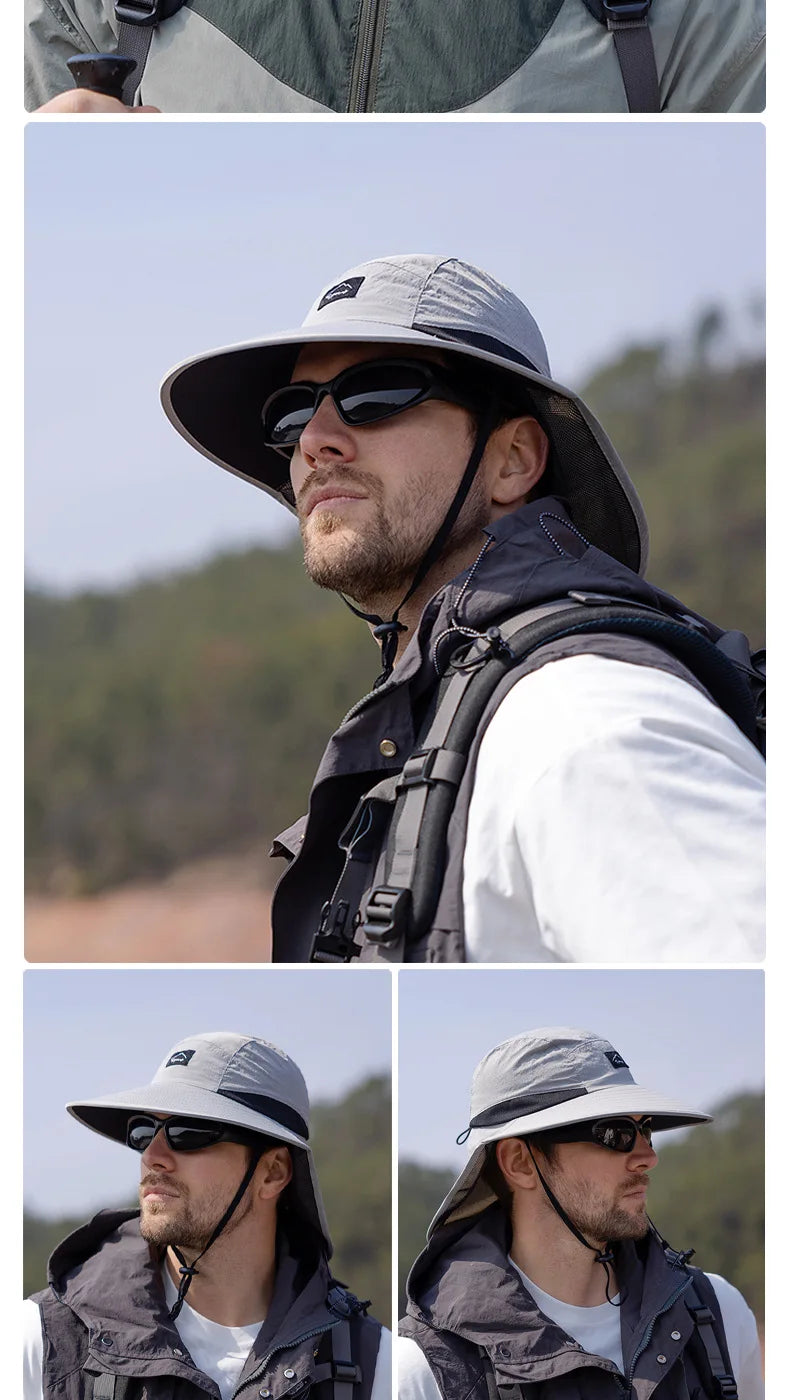 Summer Water-resistant Men's Fisherman Hats