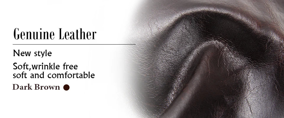 CONTACT'S 100% Genuine Leather RFID Men