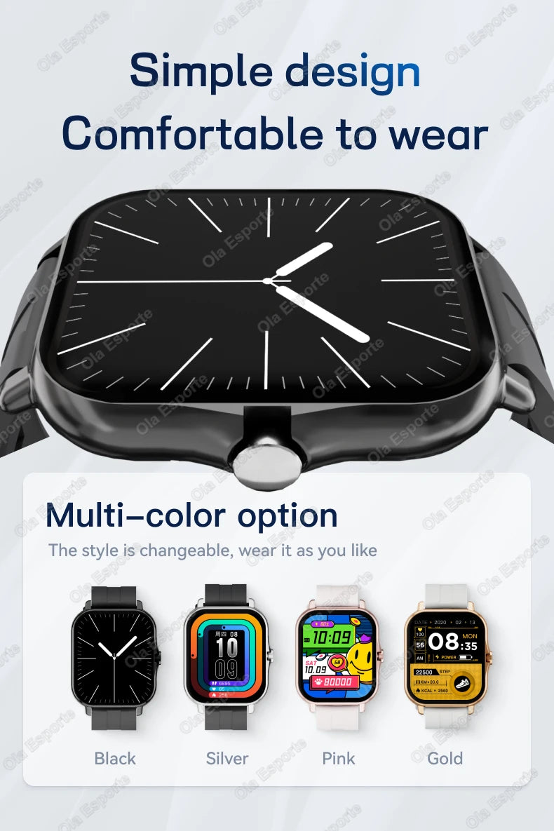 1.83'' Waterproof Smart Watch with Message