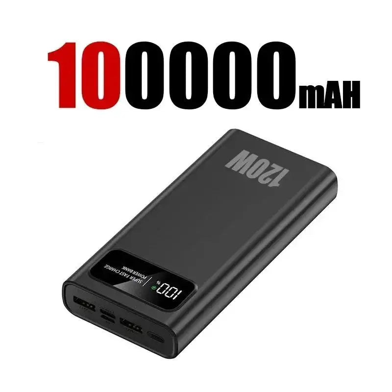200000mAh Portable Power Bank External Battery