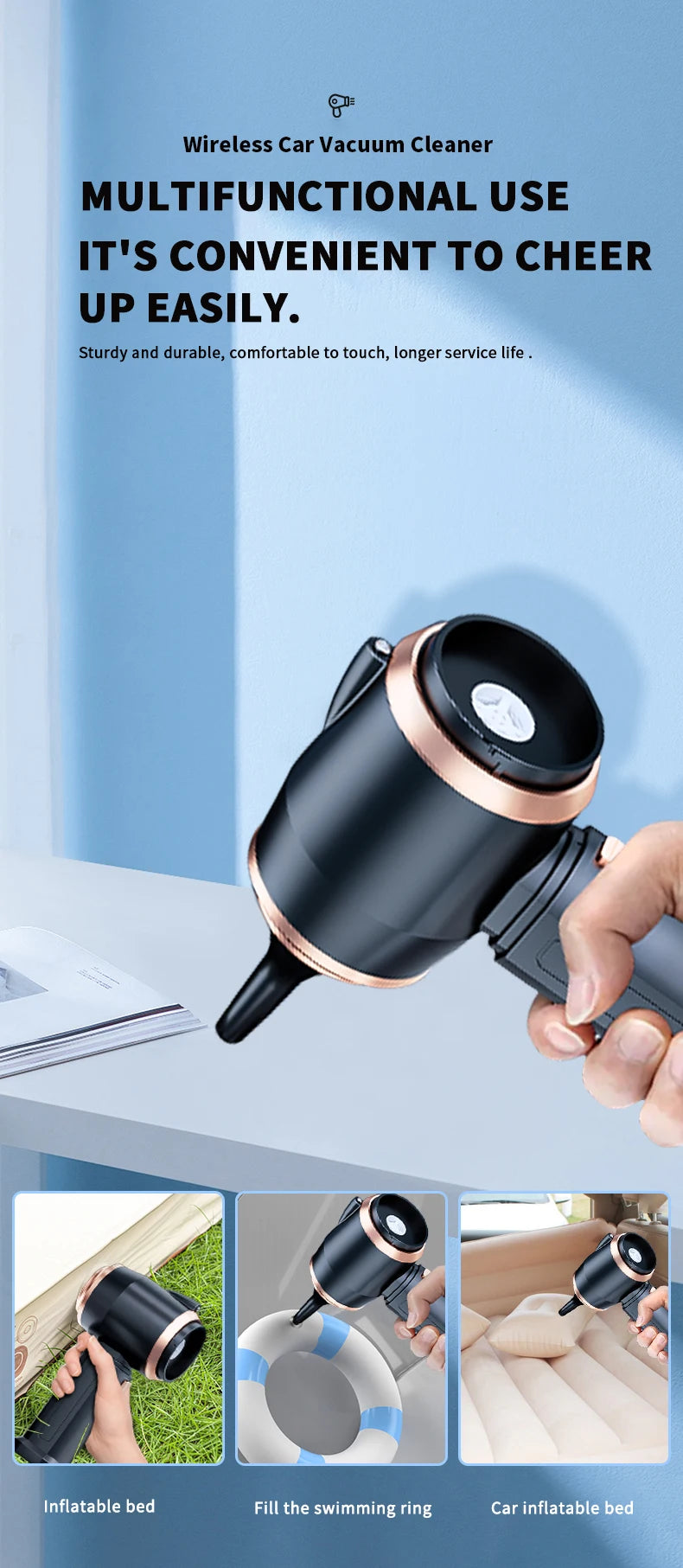 Strong Suction Brushless Vacuum Cleaner Handheld