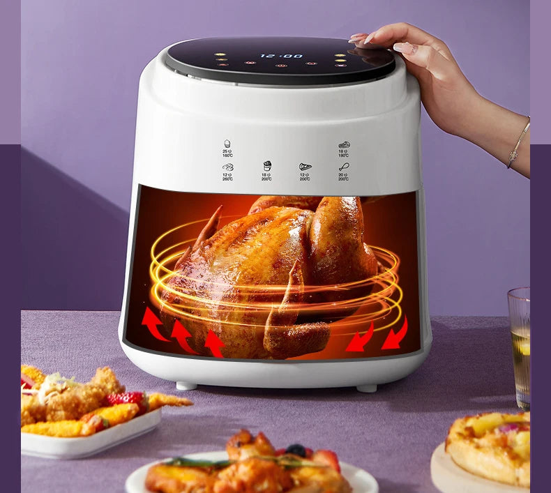 900W 110V-220V Household 8L AirFryer No Oil