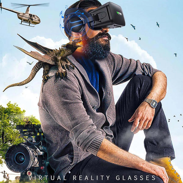 Adjustable VR Glasses HiFi Headset Immersive 3D