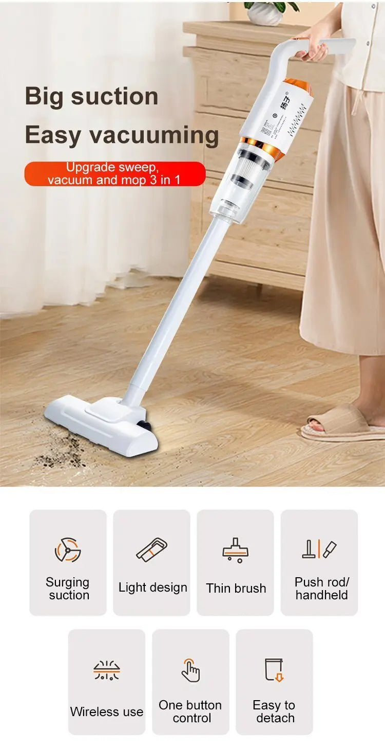 Household Handheld Mopping Suction Sweeping