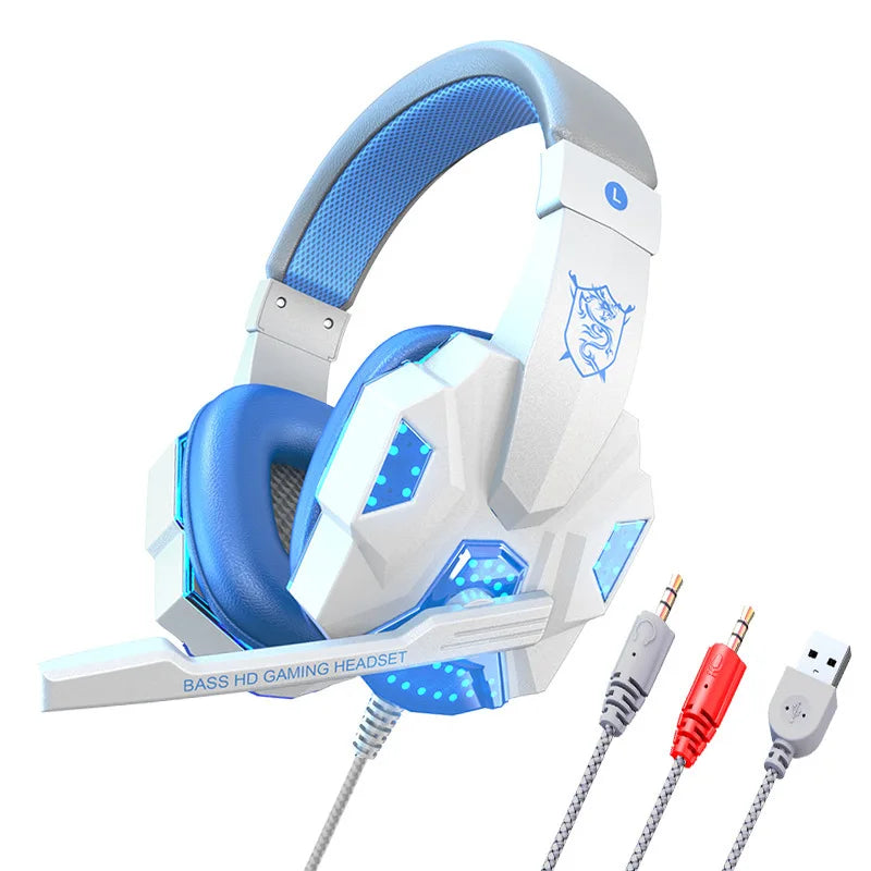 JBJW Esports Gaming Headphone LED Lighting HD
