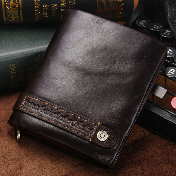 CONTACT'S 100% Genuine Leather RFID Men