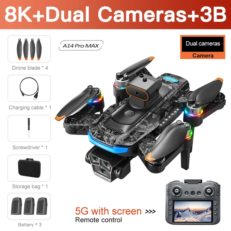 A14 Pro Max For Xiaomi GPS Drone 8K HD Camera