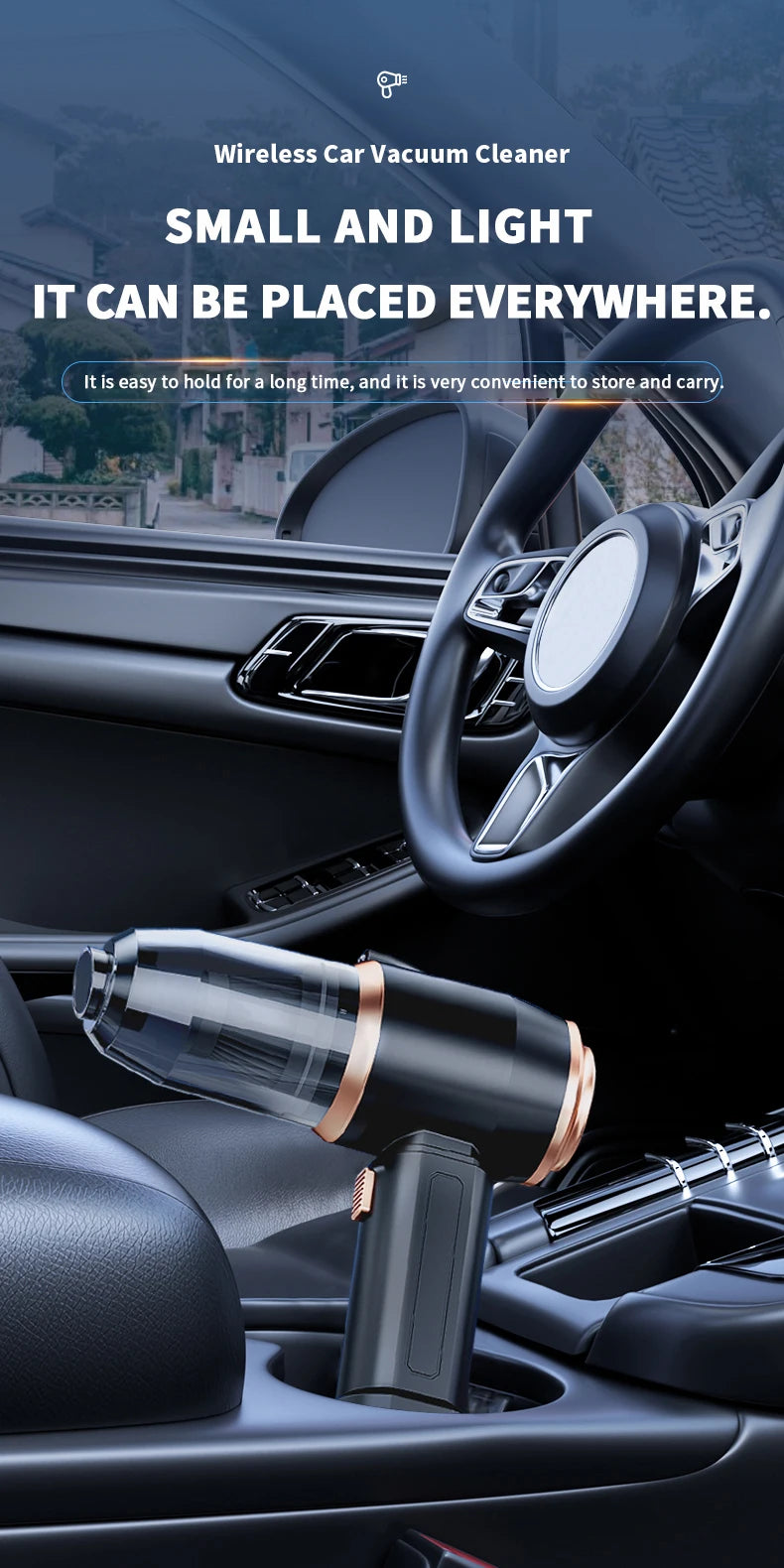 Strong Suction Brushless Vacuum Cleaner Handheld