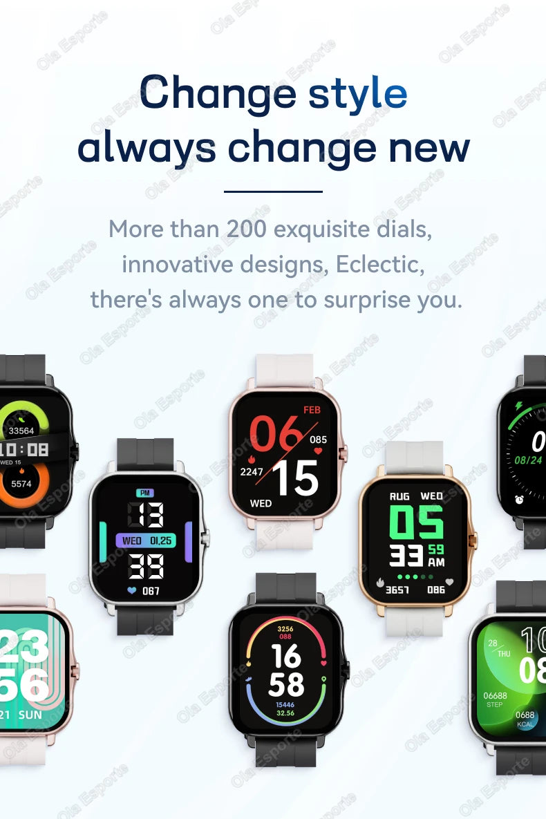1.83'' Waterproof Smart Watch with Message