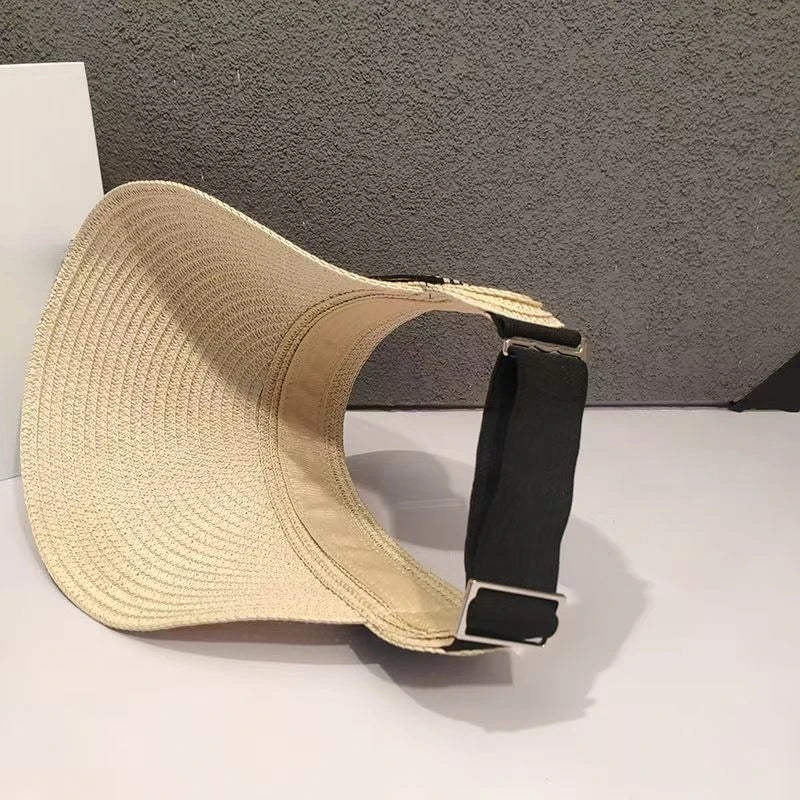 Fashion sun hat, straw hat, beach duckbill hat