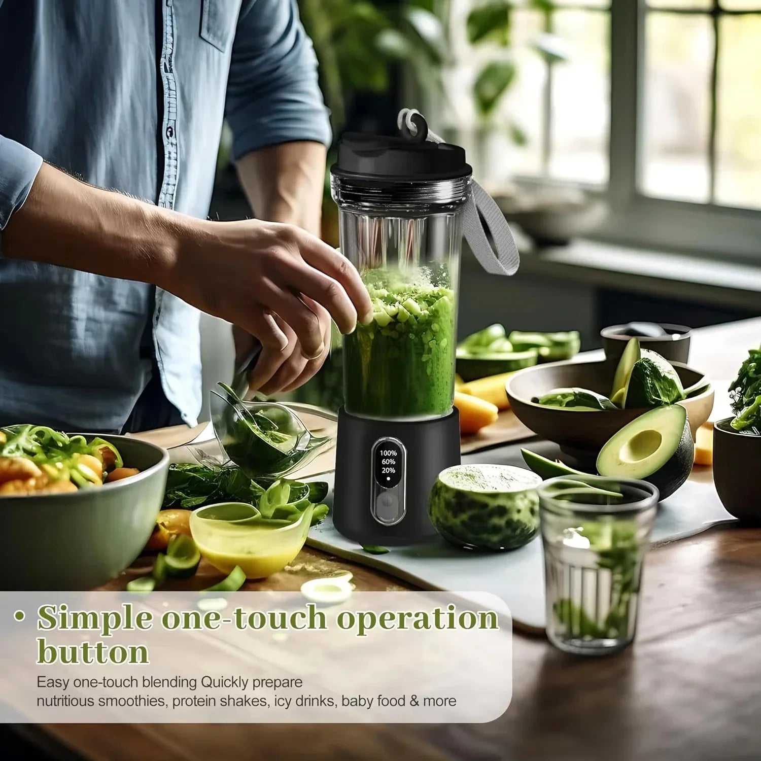 New Portable Juicer Dual-use Juice Cup USB