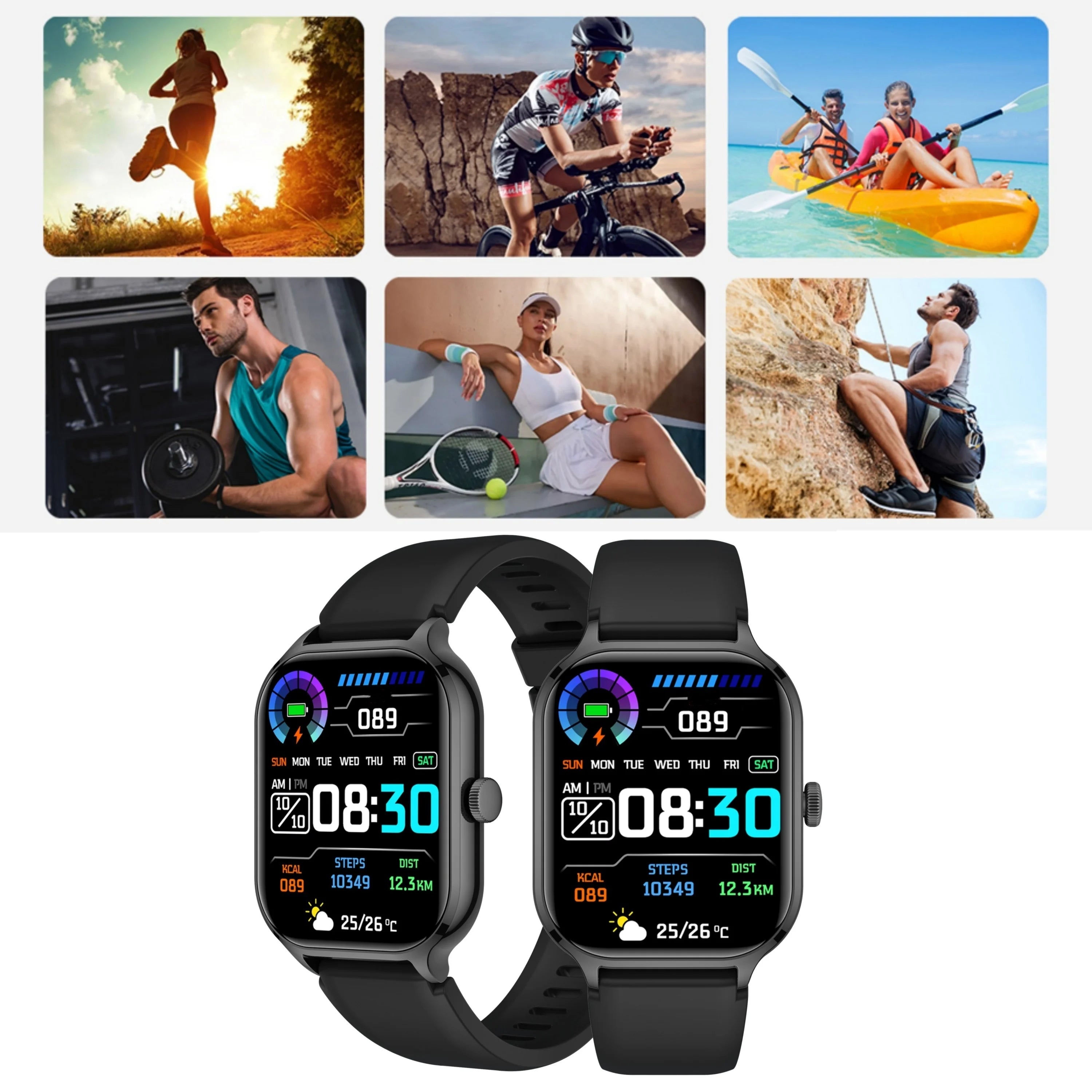 Smart watch, wireless calling/dial, multi-Sport
