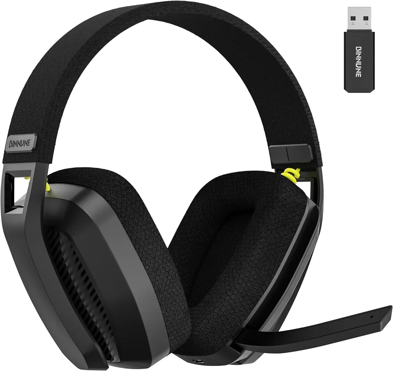 BINNUNE 2.4GHz Wireless Gaming Headset