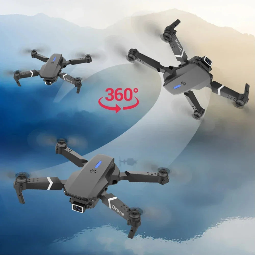 Professional Drone E88 4K Wide-Angle HD 1080P
