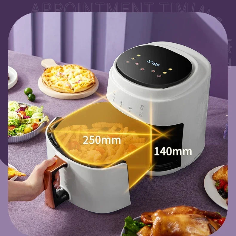 900W 110V-220V Household 8L AirFryer No Oil