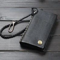 Fashion PUNK Handmade Crazy Horse Genuine