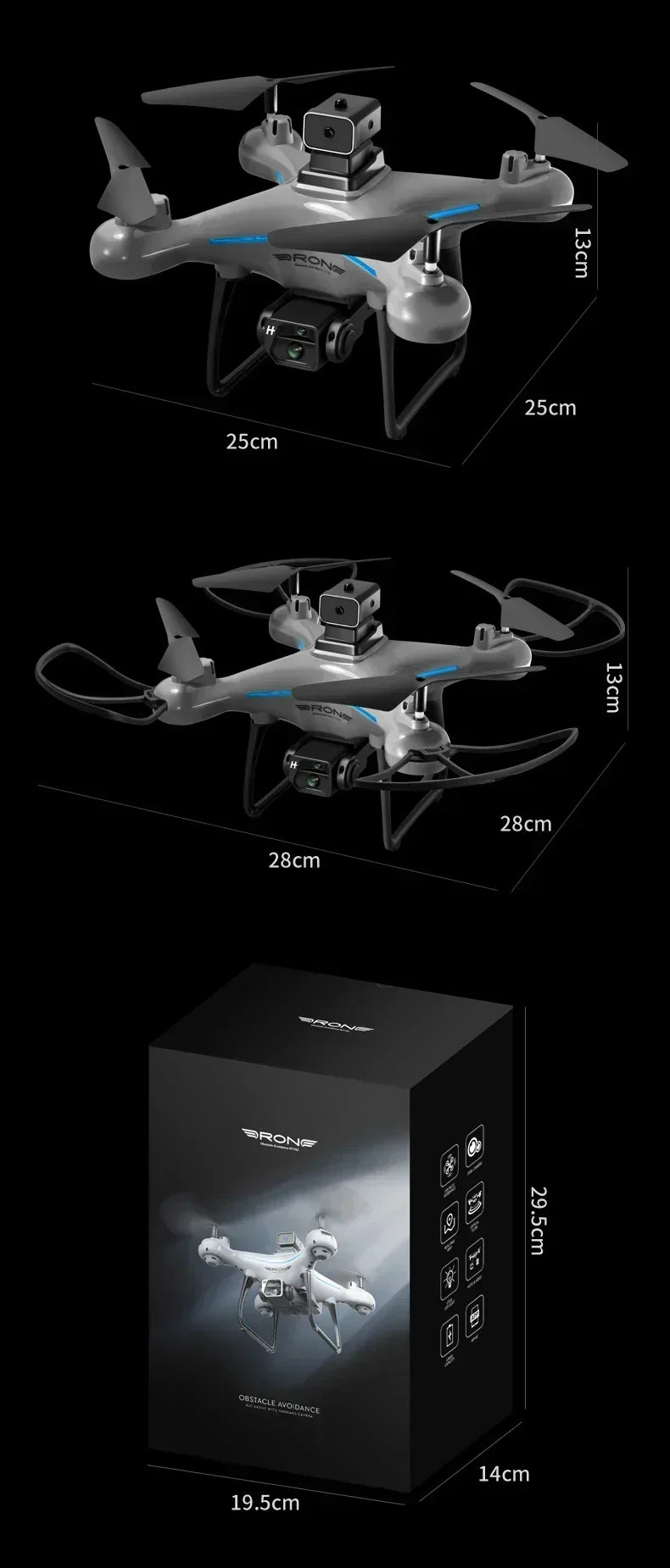 KY102 Drone 8K Professional Dual Camera