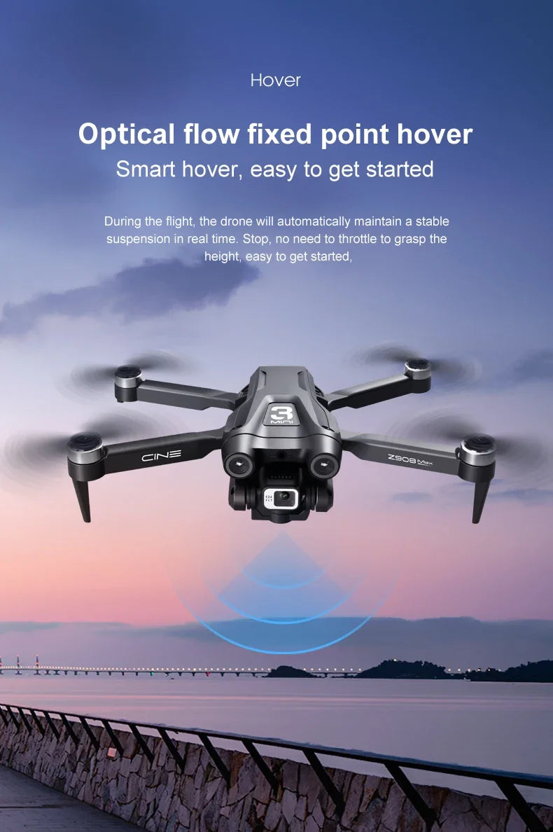 GISAEV Z908 Pro Max Drone Professional 8K GPS
