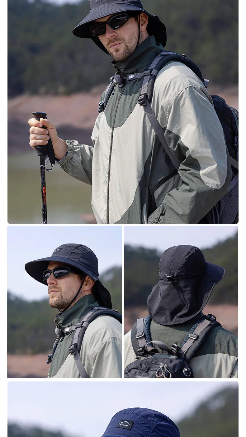 Summer Water-resistant Men's Fisherman Hats