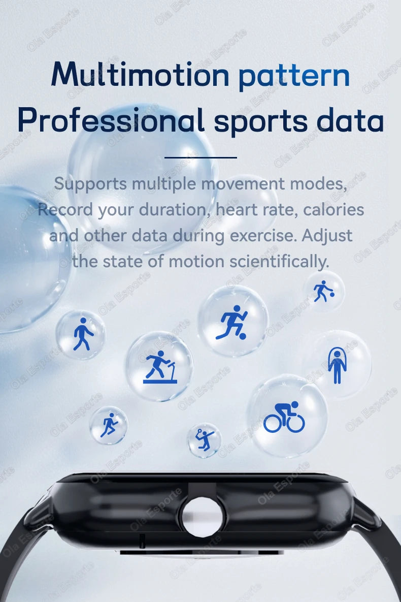 1.83'' Waterproof Smart Watch with Message