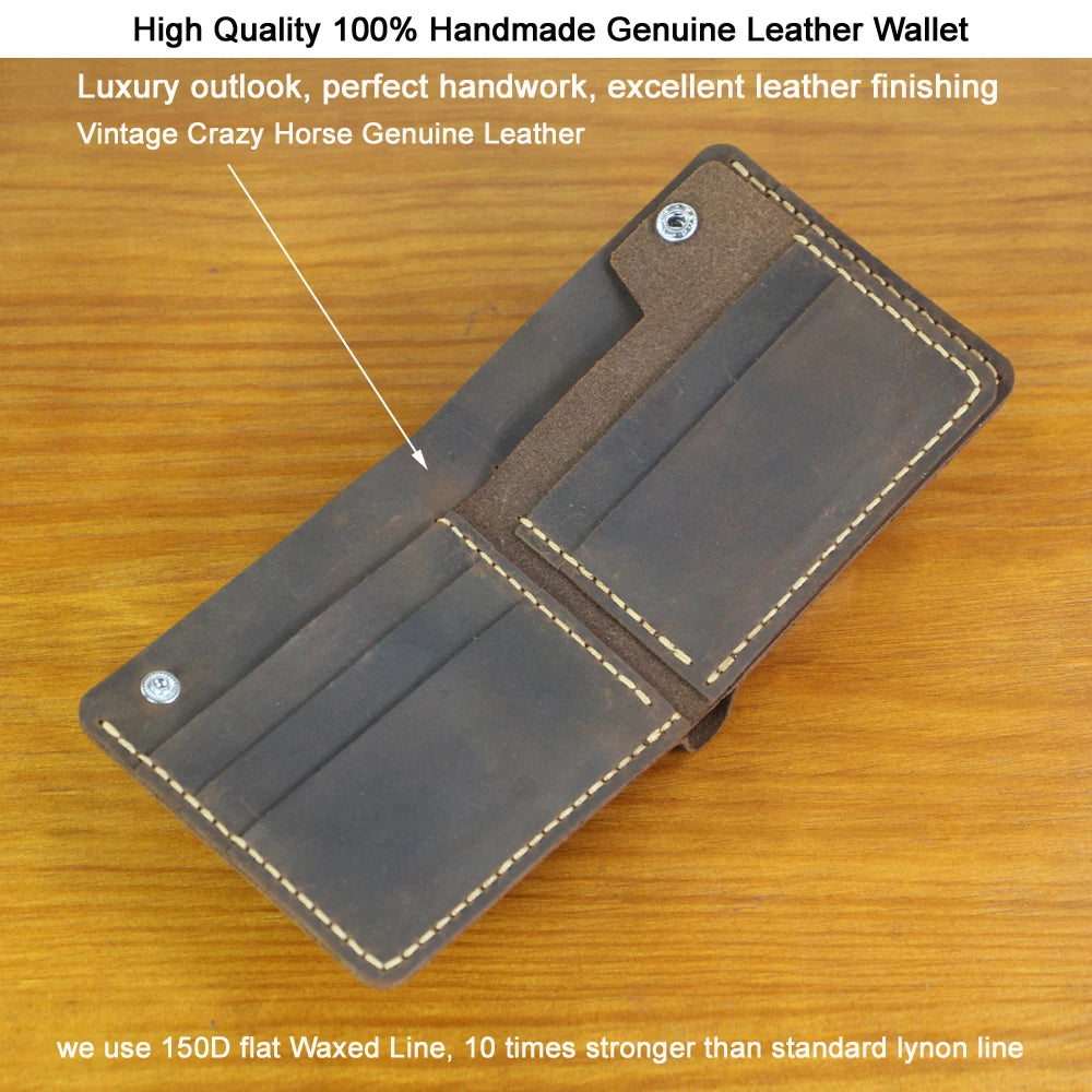Luxury Handmade 100% Genuine Leather Men