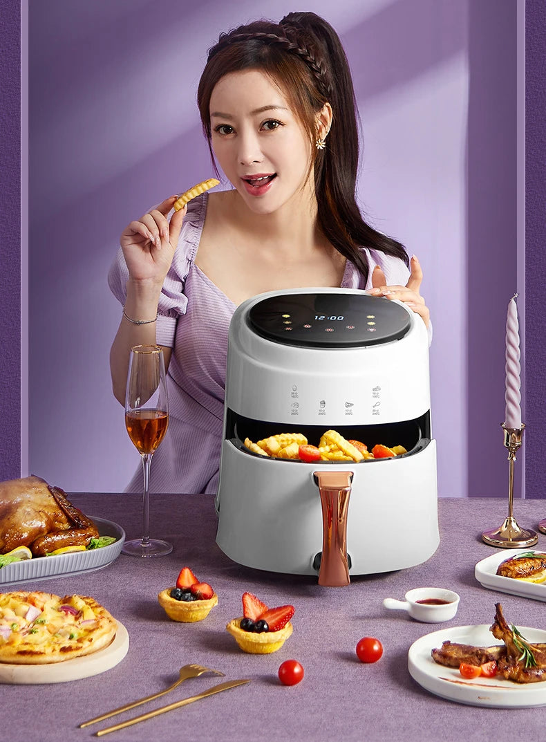 900W 110V-220V Household 8L AirFryer No Oil