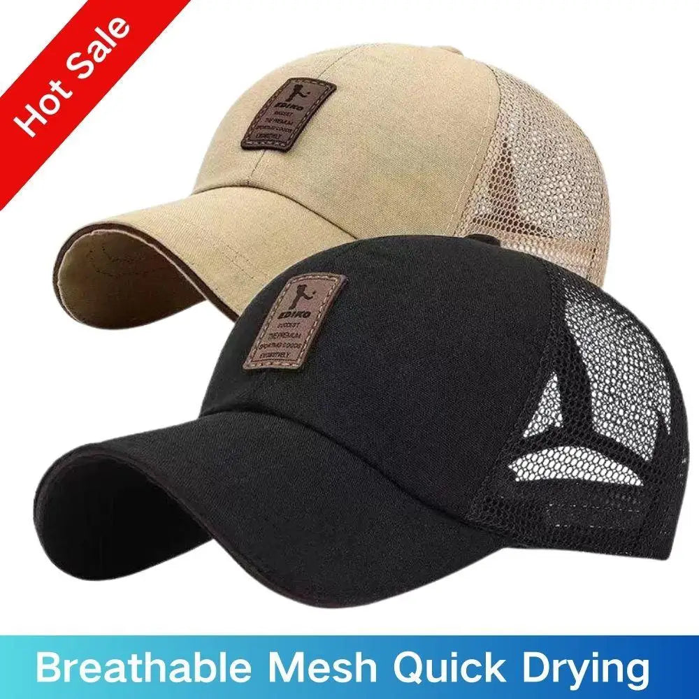 Sport Mesh Baseball Cap Adjustable Unisex