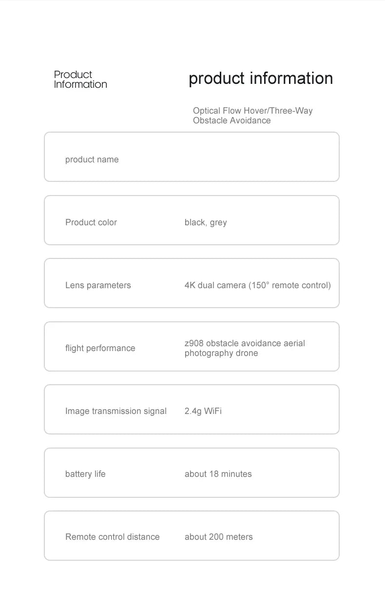 GISAEV Z908 Pro Max Drone Professional 8K GPS