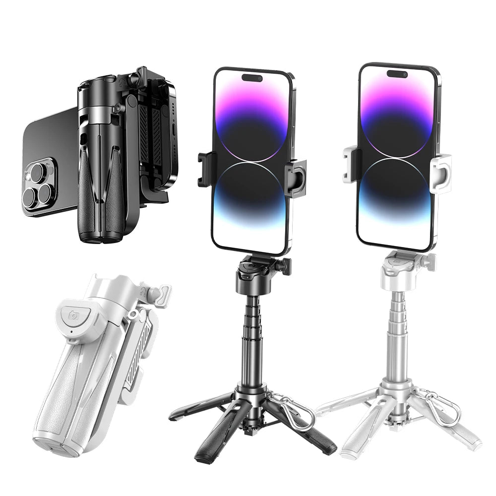 2025 New Handheld Selfie Stick Tripod Stand Foldable