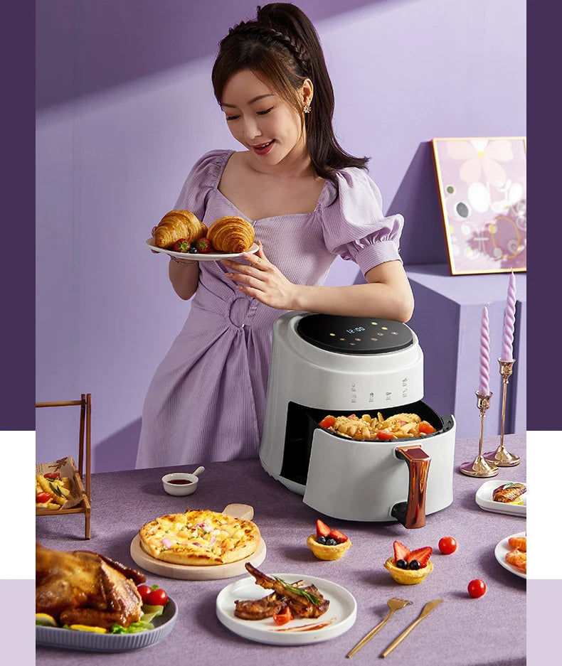 900W 110V-220V Household 8L AirFryer No Oil