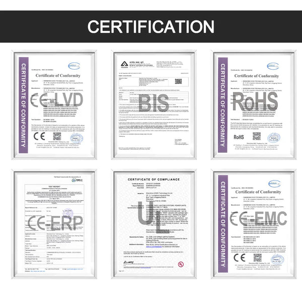 UL Listed COB LED Strip Light 320 480 LEDs/m