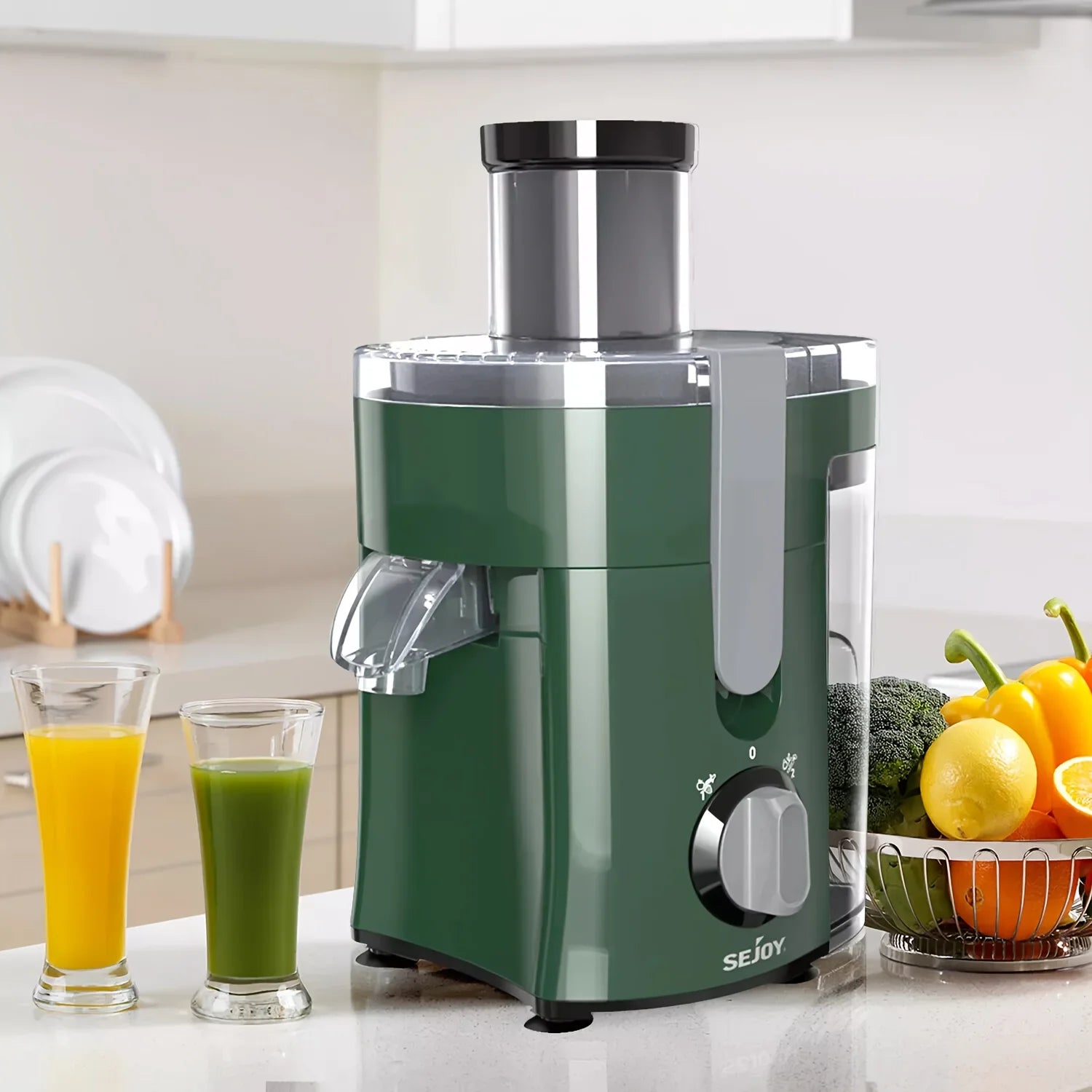 SEJOY Centrifugal Juicer Machine Automatic Pulp