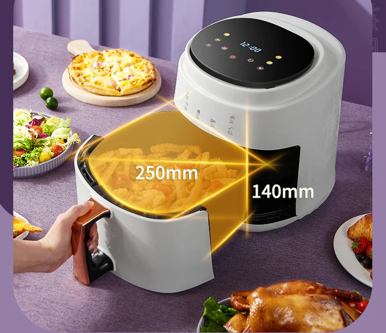 900W 110V-220V Household 8L AirFryer No Oil