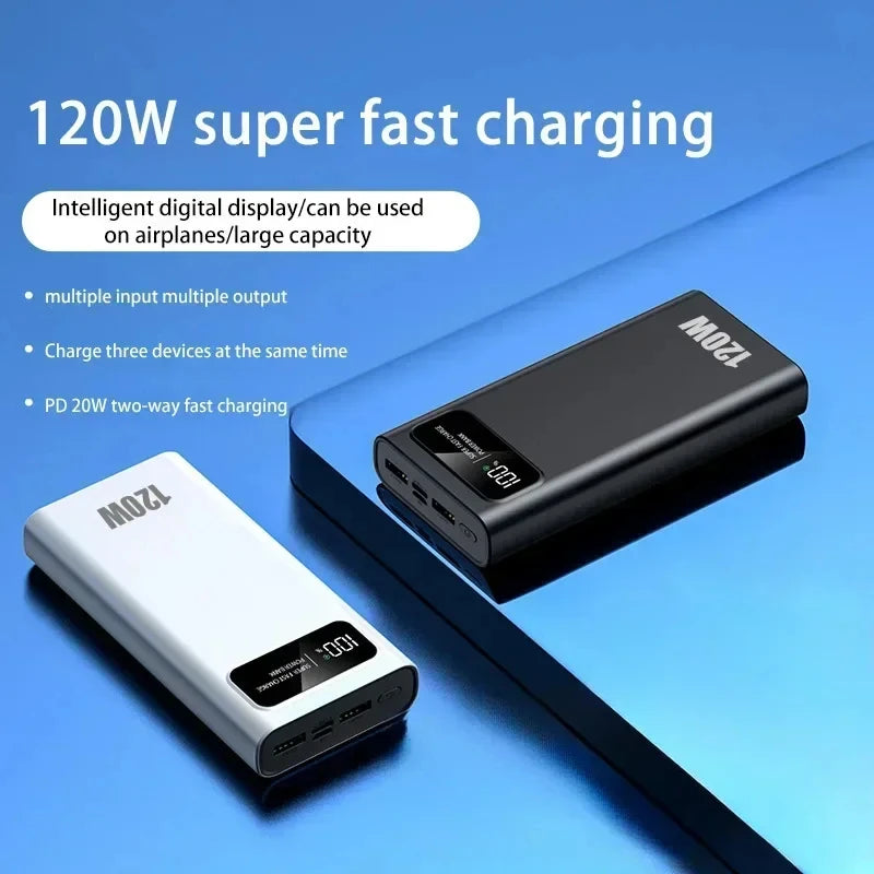 200000mAh Portable Power Bank External Battery