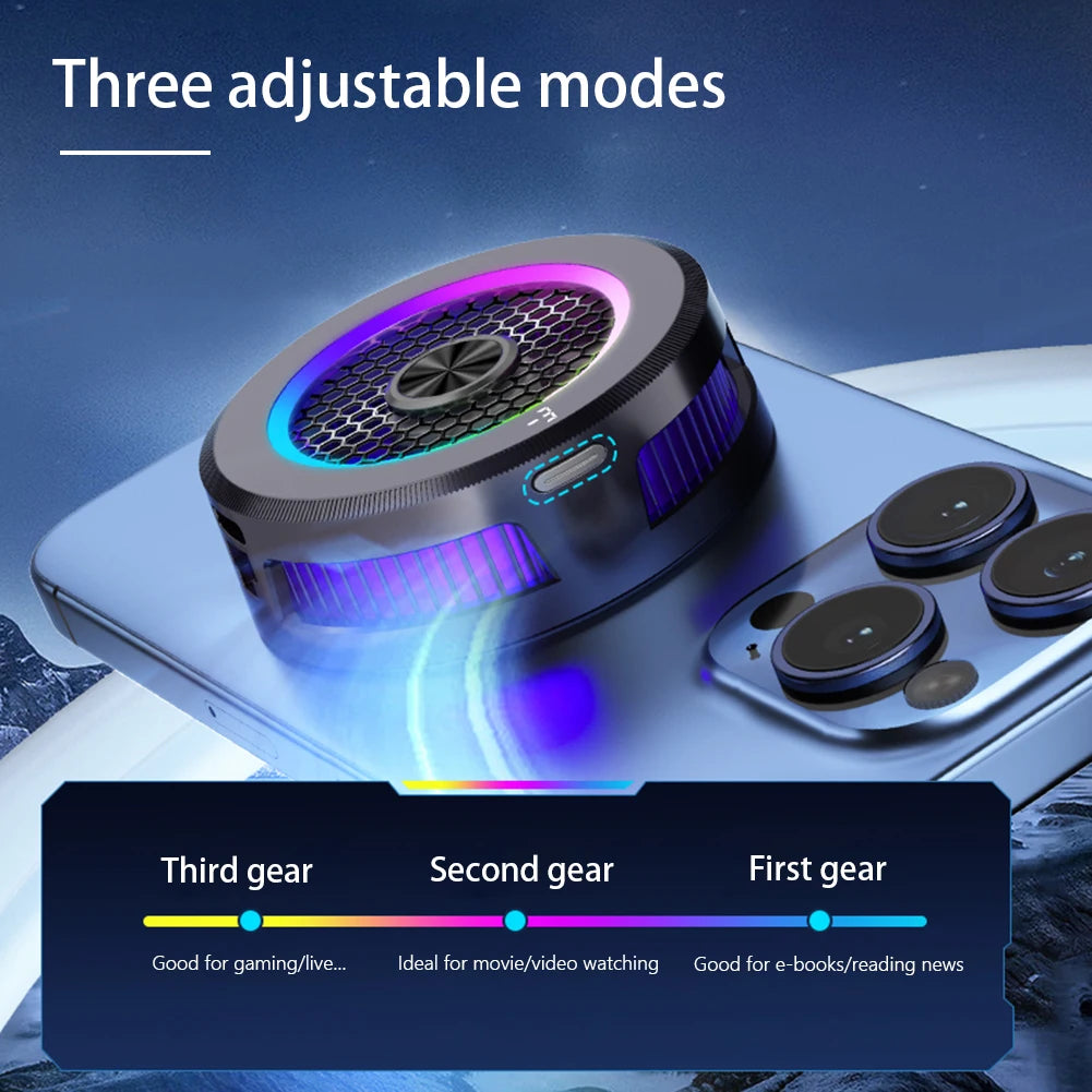 Magnetic & Back-clip Phone Cooler Semiconductor