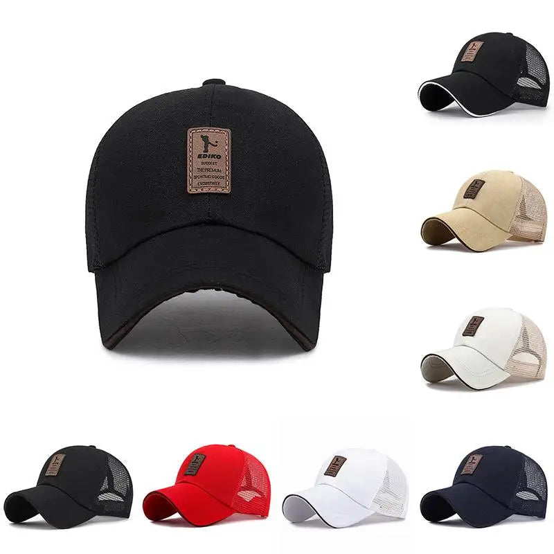 Sport Mesh Baseball Cap Adjustable Unisex