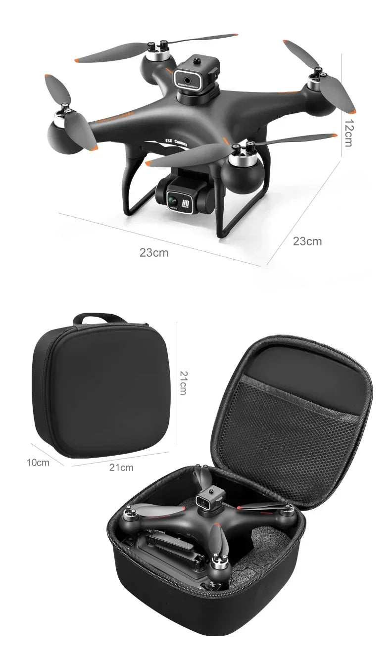 S116 MAX Drone Professional with 3 Batteries 8K