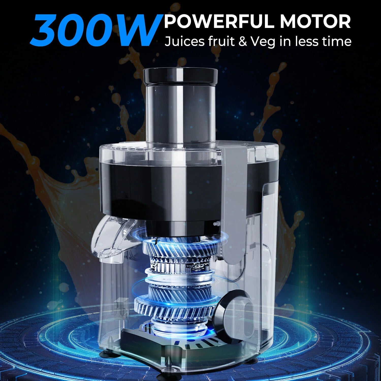 SEJOY Centrifugal Juicer Machine Automatic Pulp