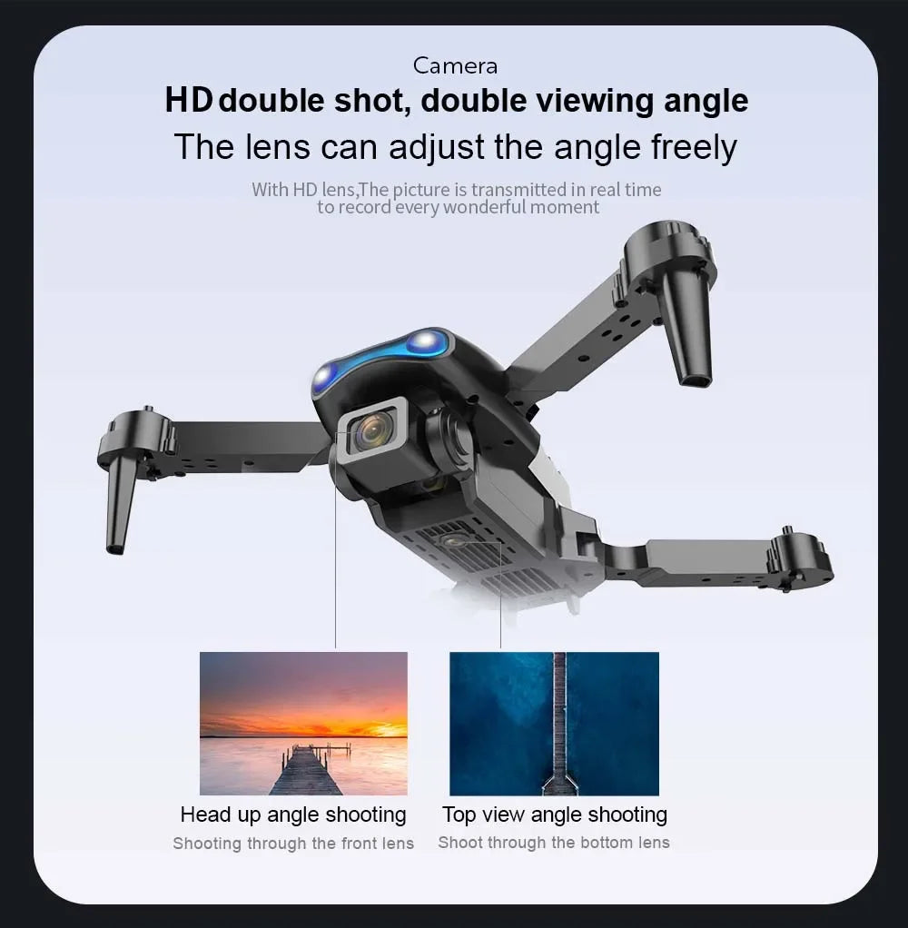 Professional HD E99Pro Drone 4k Dual WIFI fpv