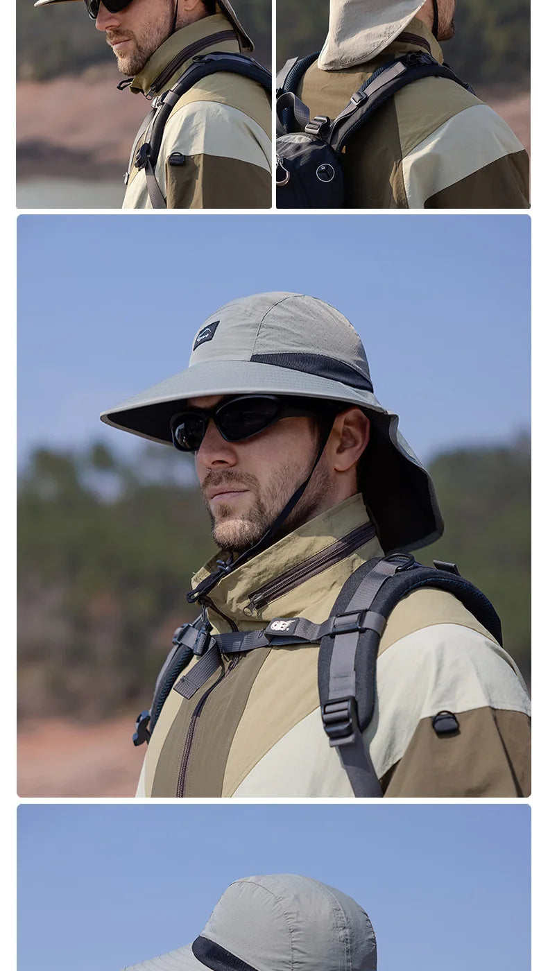Summer Water-resistant Men's Fisherman Hats