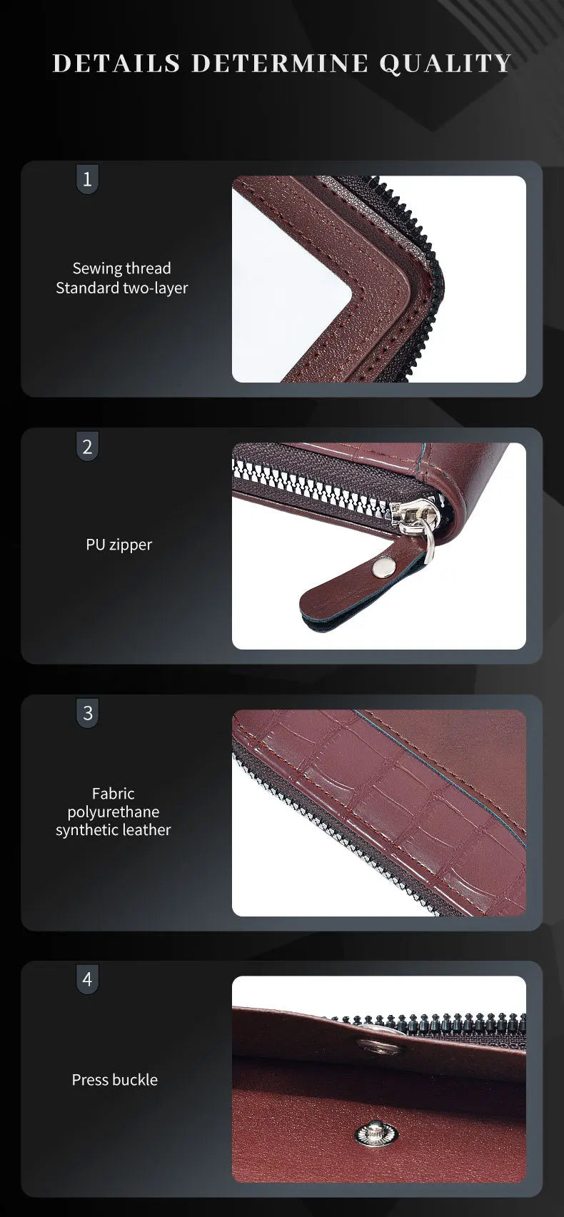 Multifunctional Large Capacity Card Holder