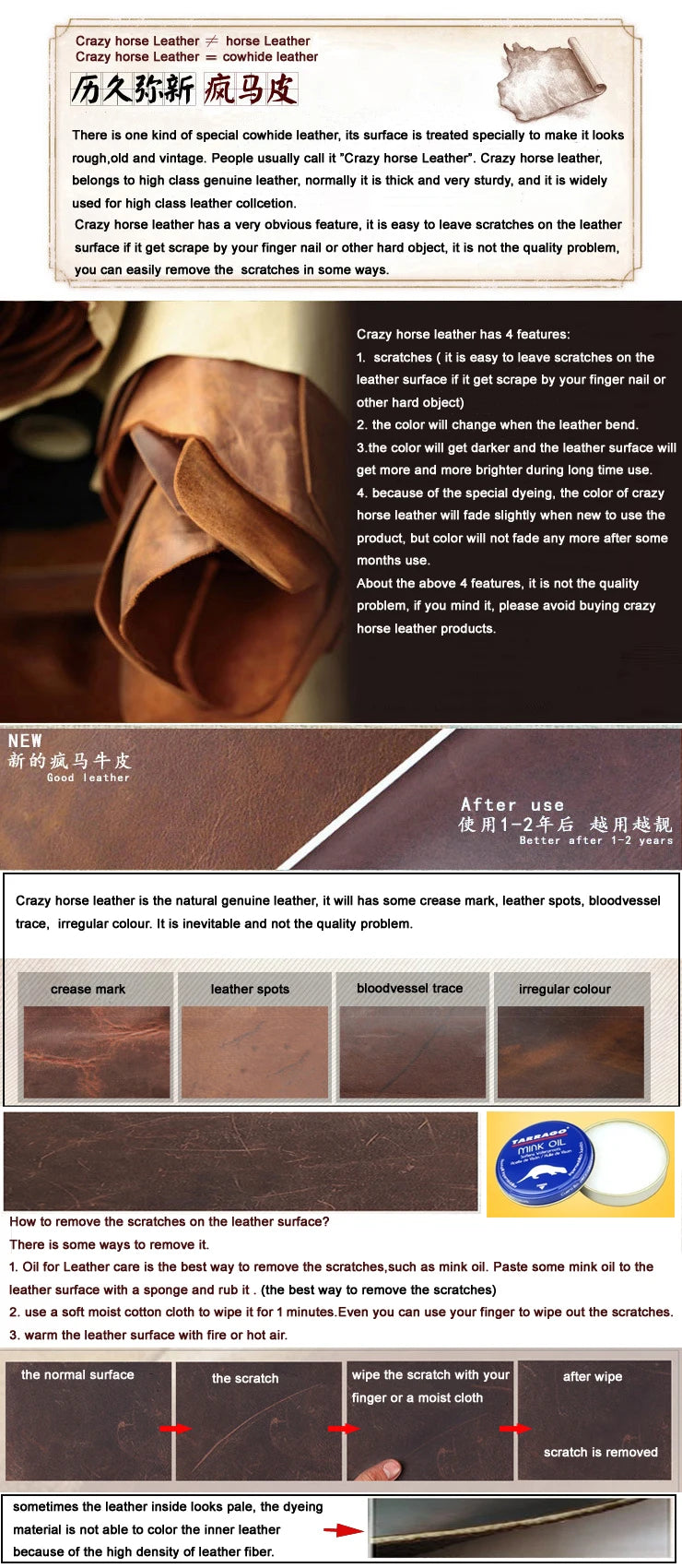 Luxury Handmade 100% Genuine Leather Men