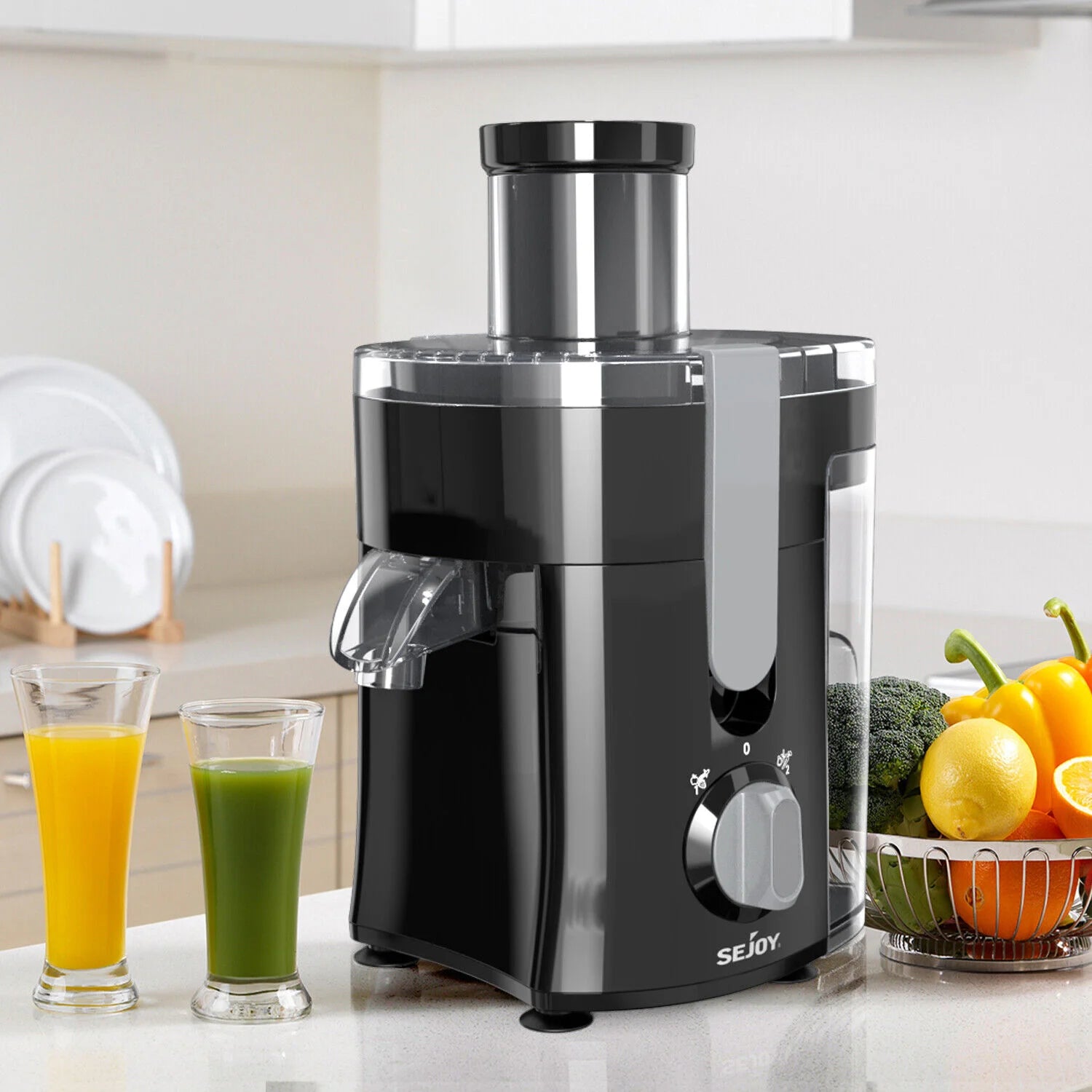 SEJOY Centrifugal Juicer Machine Automatic Pulp