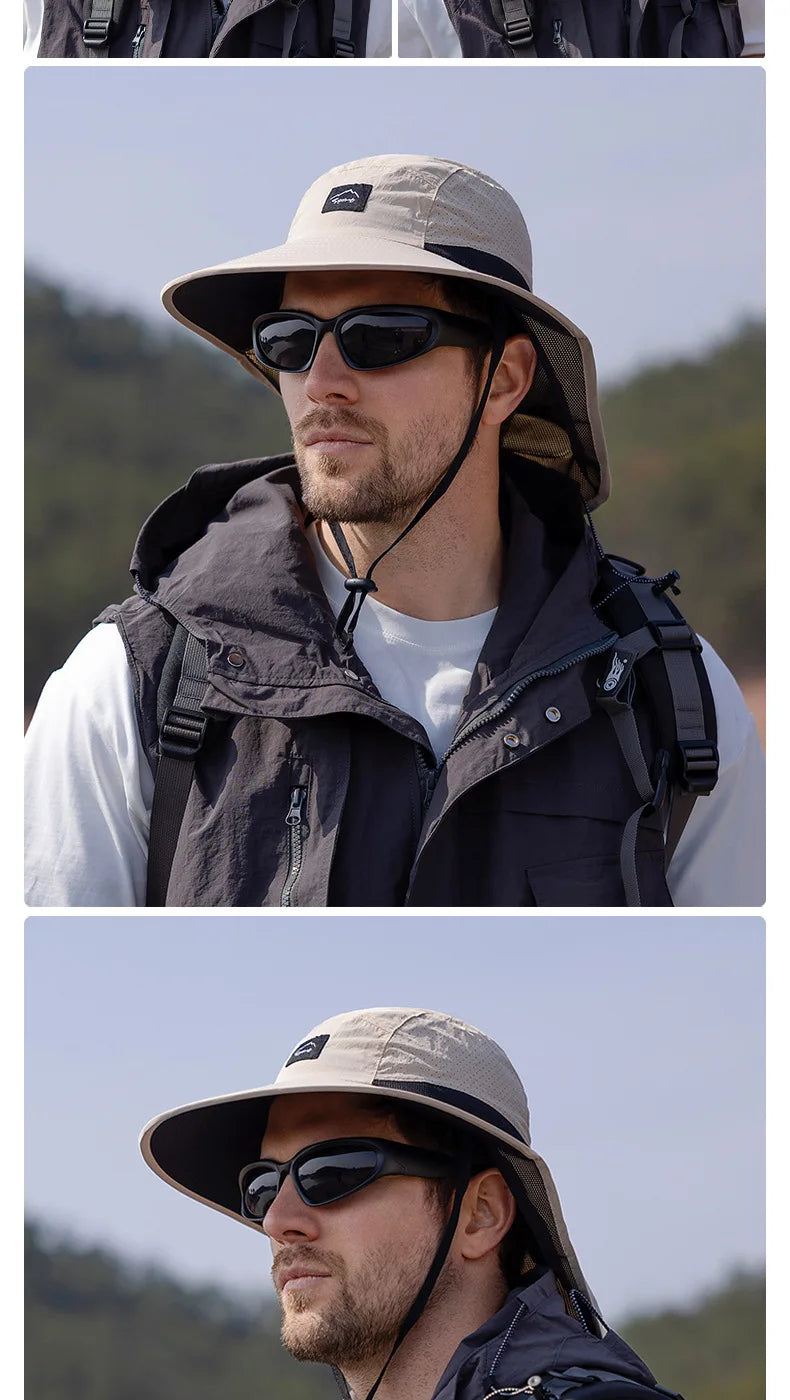 Summer Water-resistant Men's Fisherman Hats
